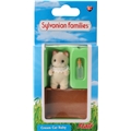 Sylvanian Families Cream Cat Baby - Beige
