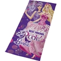 Barbie The Princess & the Popstar Badehåndkle