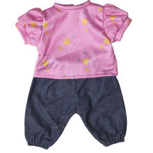 Lillan & Friends Farkut & T-paita (36-40 cm)