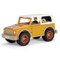 Schleich jeep 4x4, med fører