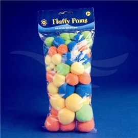 Aktivitetspose Baller neon 50 stk