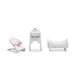 Lundby Småland babymøbelsett