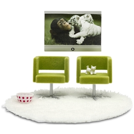 Lundby Stockholm TV Sett