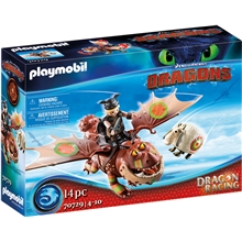 70729 Playmobil Dragon: Fiskfot og Meatlug