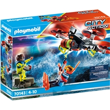 70143 Playmobil City Action Havsnød: Redning