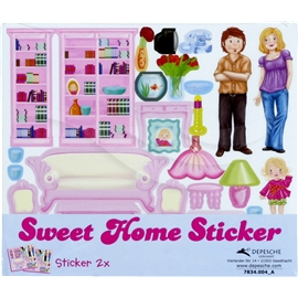 Sweet Home Stue - Små Stickers