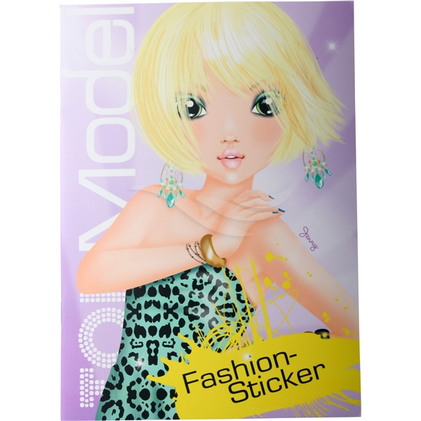 TOPModel Fashion Stickers A5- hefte (Bilde 1 av 2)