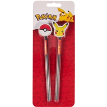 Pokemon 2-Pack blyanter med viskelær