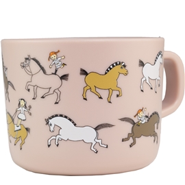 R&auml;tt Start Pippi Cirkus Mugg med Handtag Rosa