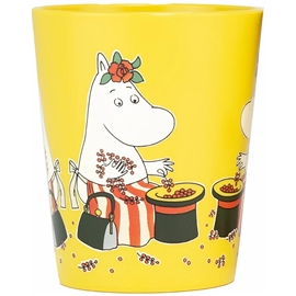 R&auml;tt Start Mumin Festligheter Tumblermugg Gul