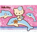 Puslespill 200 Biter XXL Hello Kitty