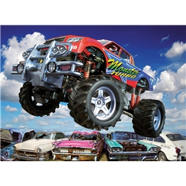 Puslespill 300 Biter Monstertruck