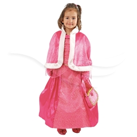 Prinsessekjole med Cape