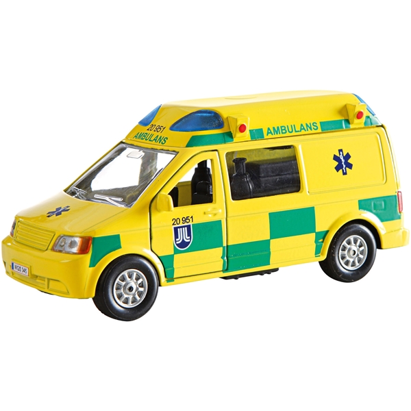 Svensk Ambulanse med Lyd og Lys