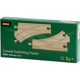 BRIO 33346 Bøyde veksler