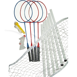 Badmintonsett m Nett