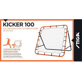 Stiga Football Rebounder Kicker 100 Black/Orange