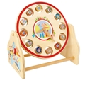 Day&Night Rotating Clock - Rød