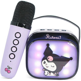 Hello Kitty & Friends Karaokehögtalare Kuromi Popsing Mikrofon LED