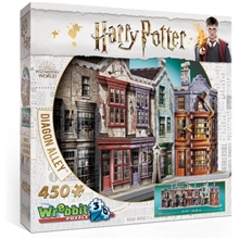 Wrebbit 3D Puslespill Harry Potter Diagon Alley