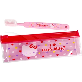 Hello Kitty Tannbørste Med Futteral
