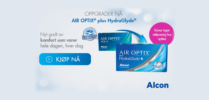 AIR OPTIX® pluss HydraGlyde®