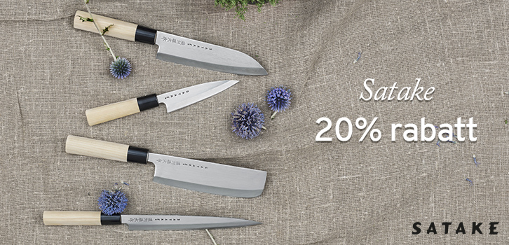 20% på hele Satake-sortimentet!