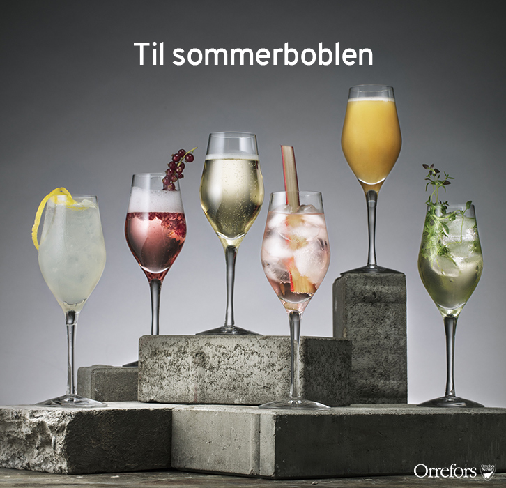 Kampanje på Sense & More Champagneglas fra Orrefors!