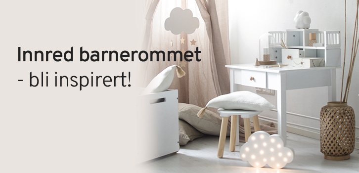 Skap en herlig følelse på barnerommet