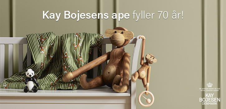 Kay Bojesens ape fyller 70 år!