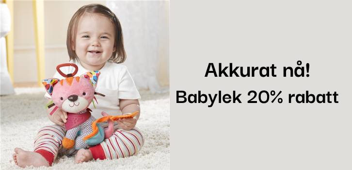 Babylek 20% rabatt