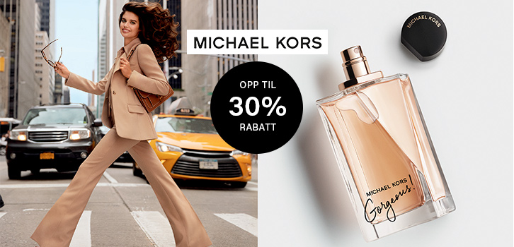 Michael Kors - opp til 25% rabatt