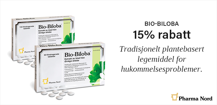 Bio-Biloba - 15% rabatt!