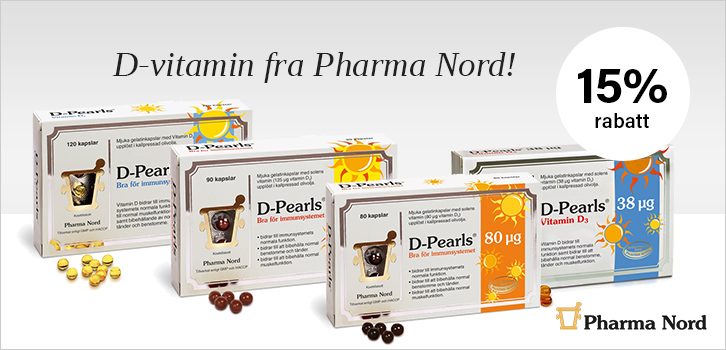 D-vitaminer for hele familien!