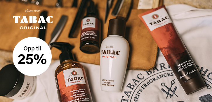 Tabac - opp til 25% rabatt