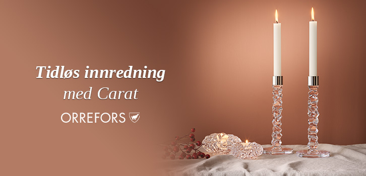 Kampanje på Carat fra Orrefors!
