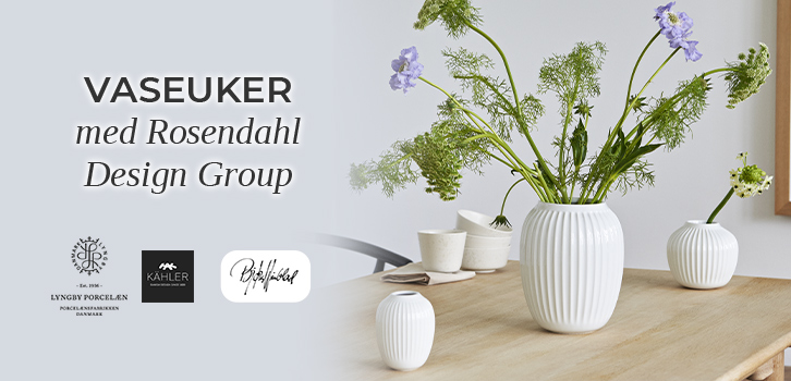 Vasekampanje fra Rosendahl Design Group!