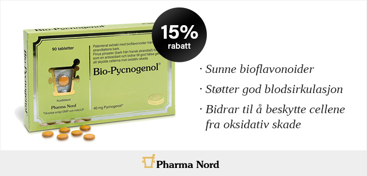 Pycnogenol - 15% rabatt!