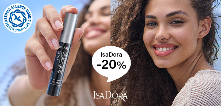 IsaDora - 20% rabatt