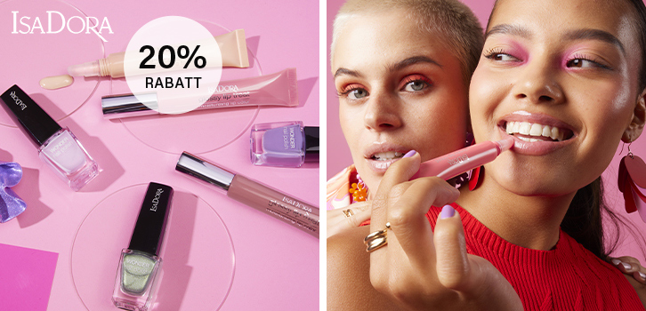 IsaDora - 20% rabatt