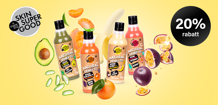 Naturlig hudpleie - 20% rabat!
