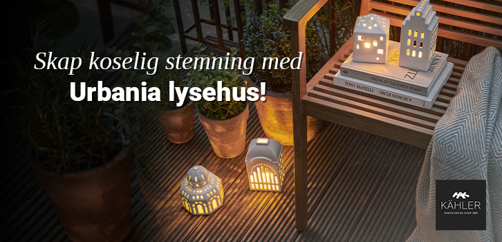 Kampanje på Urbania-serien fra Kähler!