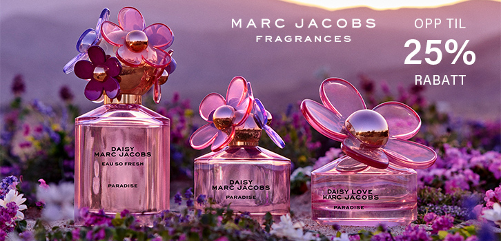 Marc Jacobs - opp til 25% rabatt