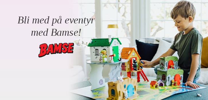 Gå på oppdagelsesferd i Bamses verden!