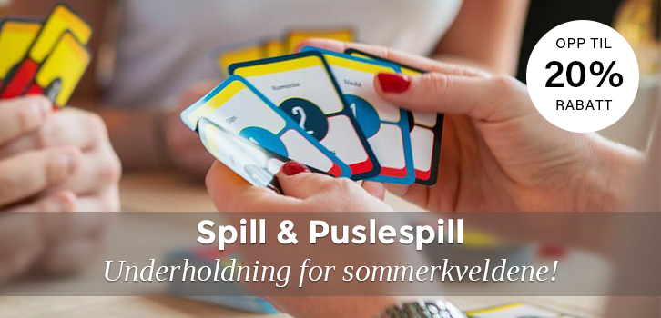 Populære spill og puslespill!