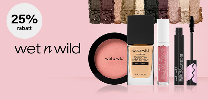 Wet n Wild - 25% rabatt