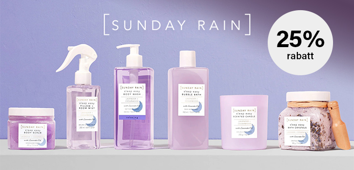 Sunday Rain - 25% rabatt