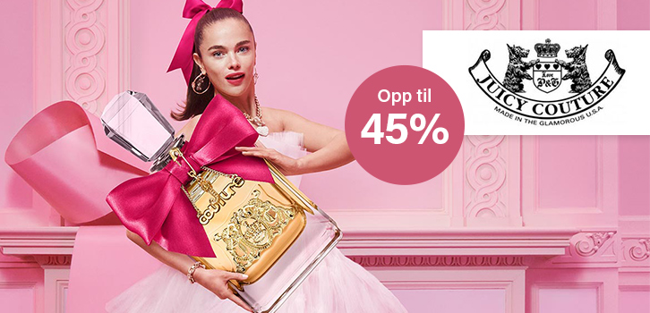 Juicy Couture - opp til 45% rabatt