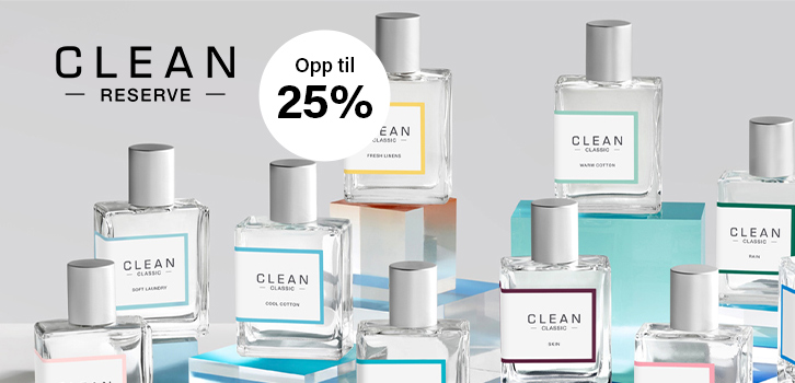 Clean Fragrance - opp til 25% rabatt
