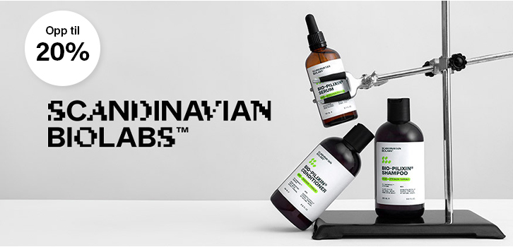 Scandinavian Biolabs - opp til 20% rabatt